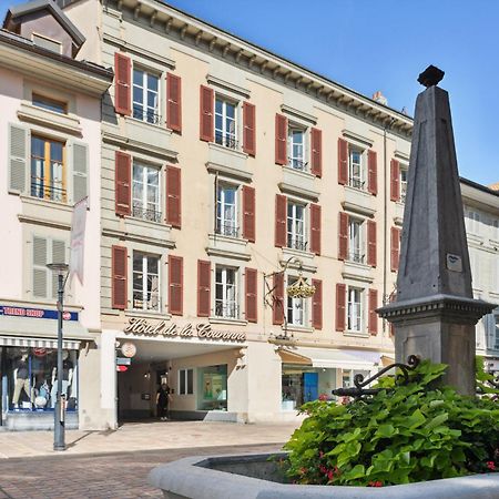 Hotel De La Couronne Morges Eksteriør bilde