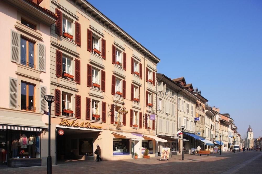 Hotel De La Couronne Morges Eksteriør bilde