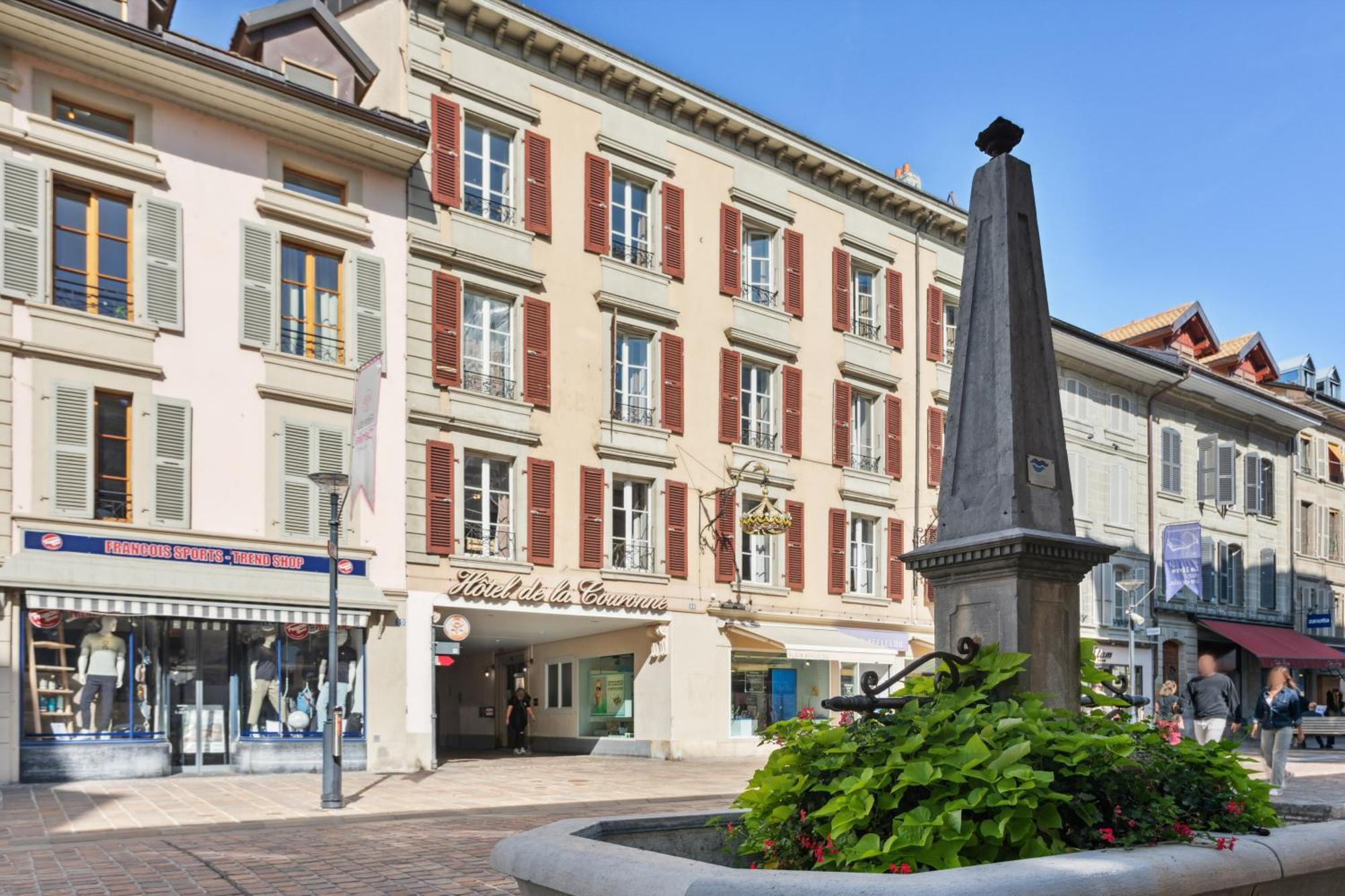 Hotel De La Couronne Morges Eksteriør bilde
